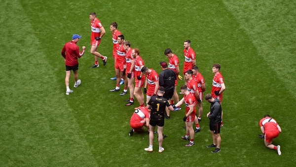 Derry boss Meenagh gees up players