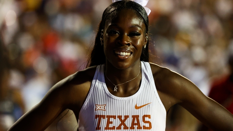 Rhasidat Adeleke leaves the US collegiate scene on a high after her NCAA title win last month