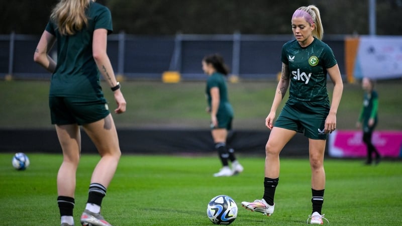 Denise O'Sullivan was involved in light training at Meakin Park in Brisbane on Monday