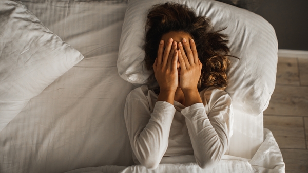 'The good news is there are effective ways to reduce these racing thoughts, and to help get some sleep'. Photo: Getty Images