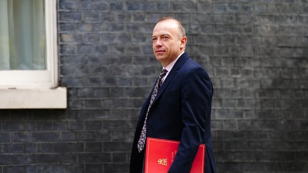 Chris Heaton Harris held talks with leaders of the five main political parties in Northern Ireland (File image)