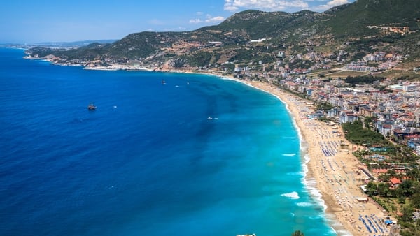 The incident occurred in the Alanya area of Turkey