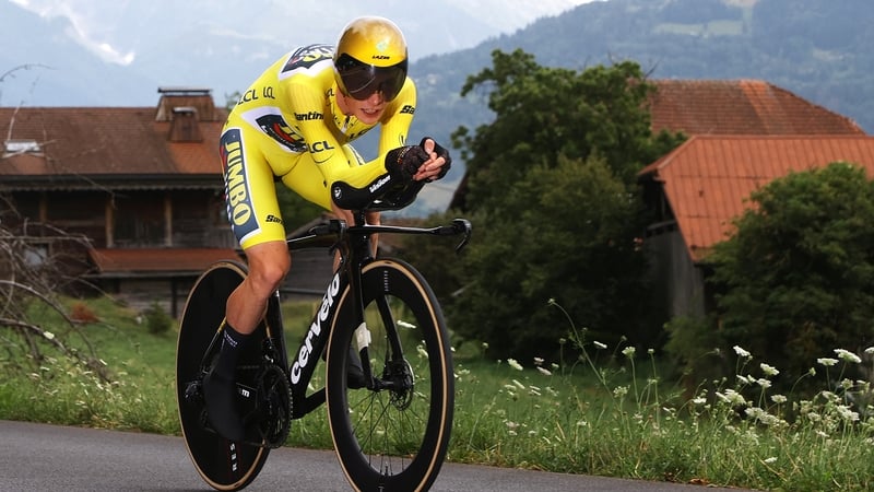 Jonas Vingegaard stretched his lead after stage 16
