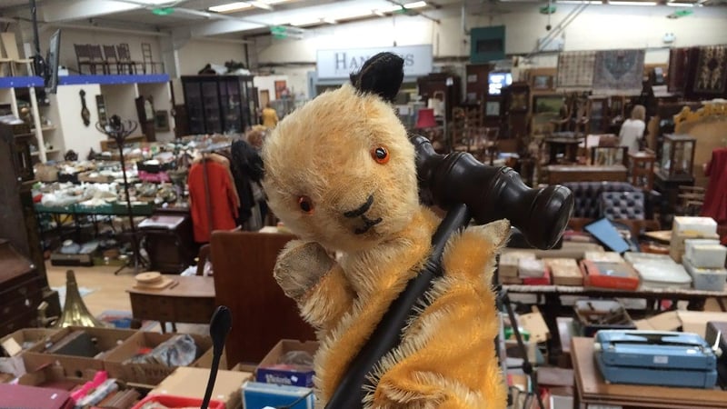 TV puppet Sooty from children's programme The Sooty Show which has been sold at auction for a total of £1,377