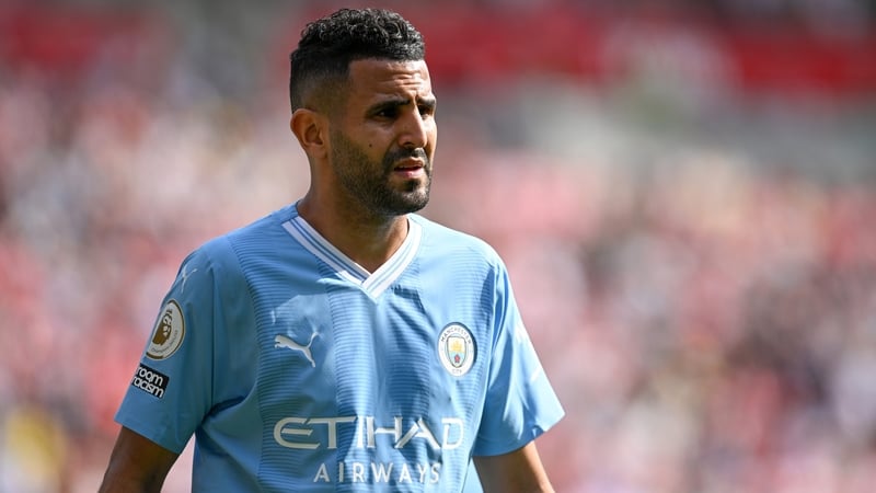 Riyad Mahrez scored 15 goals in 47 games for Manchester City last season