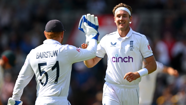 Stuart Broad joined the 600 wicket club in Day 1 at the fourth test at Old Trafford