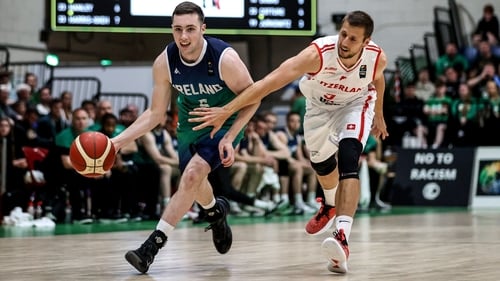Ireland's CJ Fulton in action against Croatia
