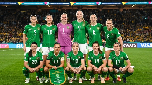 The history-making Ireland side that lined out in Sydney