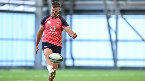 Johnny Sexton will be suspended for Ireland's first three warm-up games
