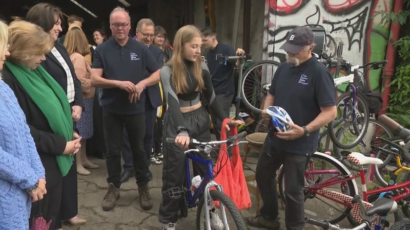 Jerry Case was given the award at a ceremony in Washington DC (File image -Jerry Case right)