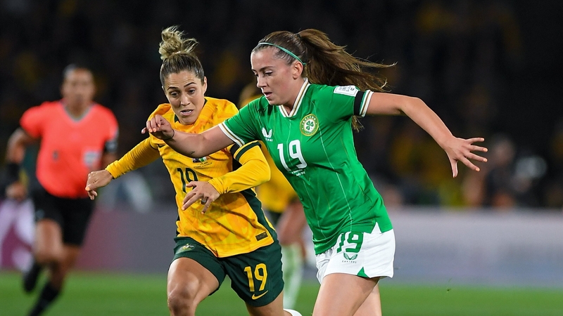 Abbie Larkin impressed off the bench for Ireland