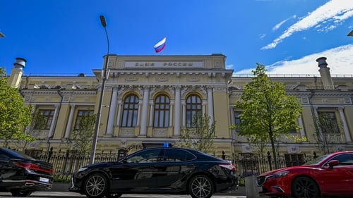 Russian central bank increases rates to 8.5% - a bigger than expected increase