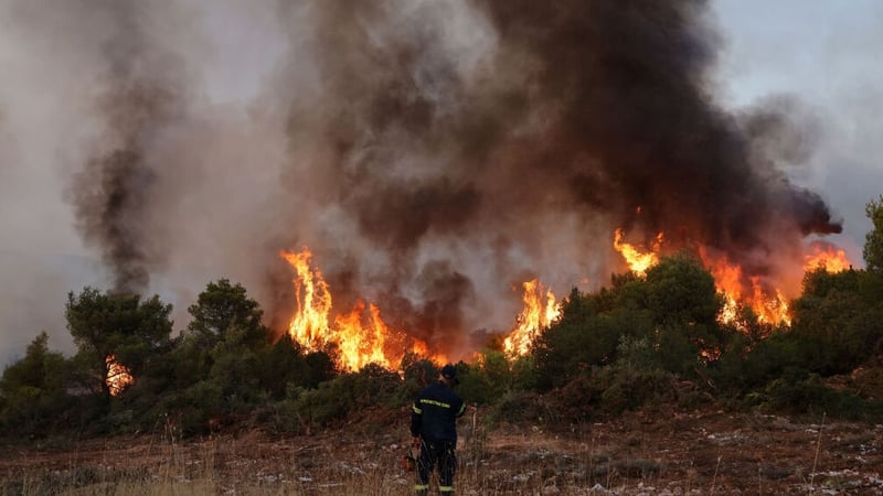 TUI said is it monitoring the situation in Rhodes 'closely'