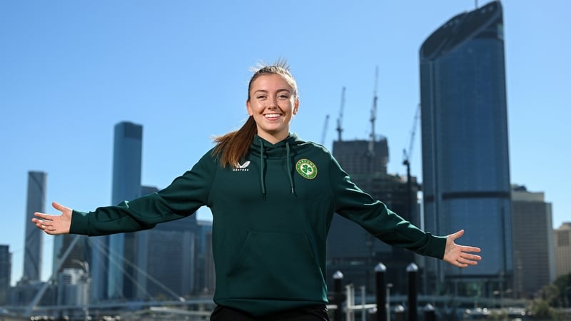 Abbie Larkin out for a stroll at River Quay Green in the South Bank area of Brisbane