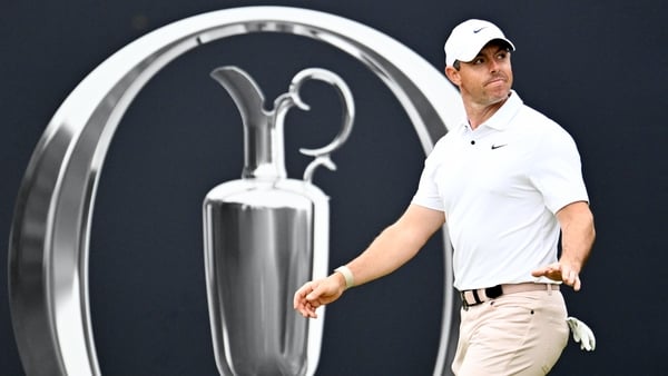 Rory McIlroy birdied two of the opening three holes but couldn't get going from there