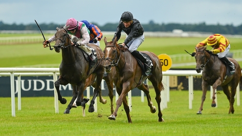 Savethelastdance rallied when looking beaten to win the Irish Oaks last time out