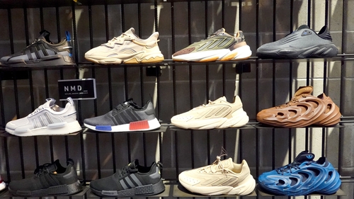 Adidas stopped selling Yeezy shoes from its defunct partnership with Ye in October