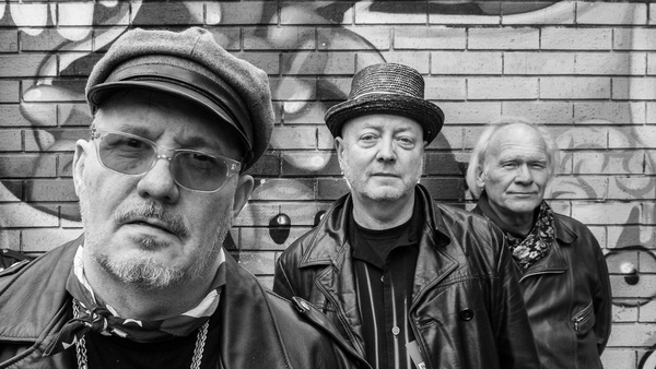 The Members, with JC Carroll on the left