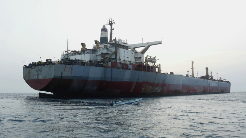FSO Safer oil tanker has been moored off the coast of Yemen since the 1980s