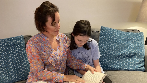 Natalie Kilbane and her daughter Lara, 12, who has Long Covid