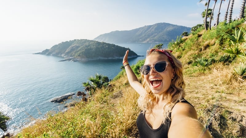 "Being able to travel to and post about visiting the same places as one's social group or online connections can be a form of social status." (stock image) Photo: Getty Images