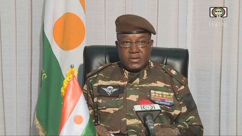 General Abdourahamane Tchiani said he was the 'president of the National Council for the Safeguard of the Homeland'