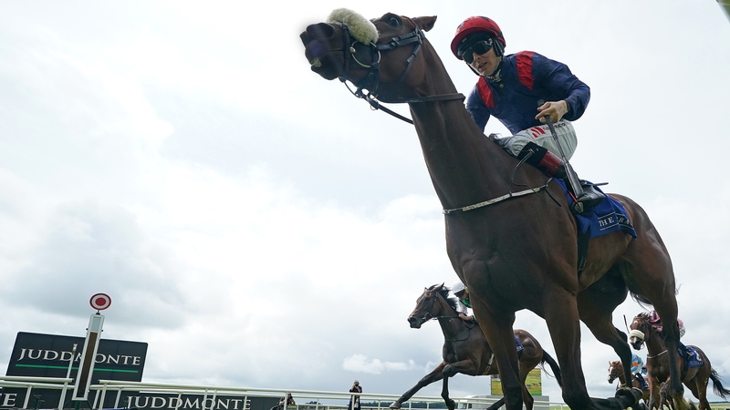 Kairyu, ridden by Colin Keane, wins The Jebel Ali Racecourse And Stables Anglesey Stakes during day one of the July Juddmonte Irish Oaks Weekend at Curragh Racecourse, Co Kildare, last weekend