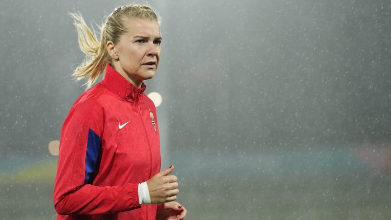 Ada Hegerberg had to sit out Norway's draw with Switzerland