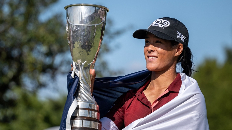 Celine Boutier delighted the home fans with her maiden major win