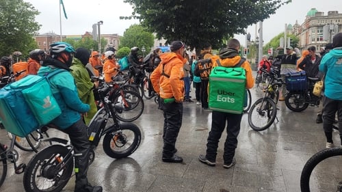 The workers are calling for the Government and gardaí to take action on the issue
