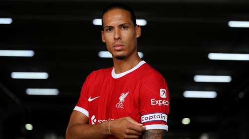 Virgil van Dijk replaces the departed Jordan Henderson as captain
