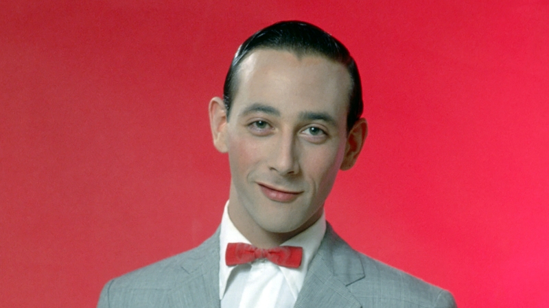 Actor Paul Reubens poses as his character Pee-wee Herman in May 1980
