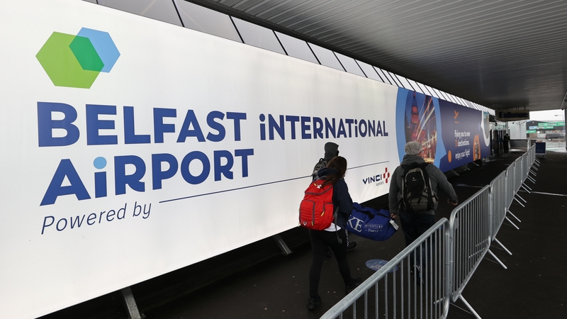 The inability of NI airports to sell duty-free goods to passengers travelling to the EU is 'resulting in an estimated £5m loss annually' (file image)