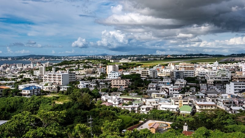 Residents in Okinawa told to take precautions as a powerful typhoon approaches