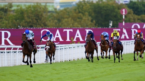 Quickthorn scored his first win at the highest level in the feature at Goodwood
