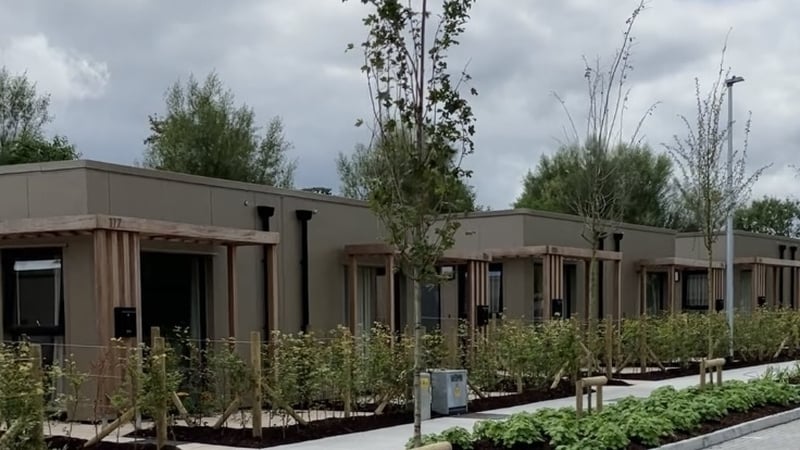 Records show there were issues over the 'credibility of cost forecasts' of the modular home project with a price of €200,000 per unit put forward in early planning