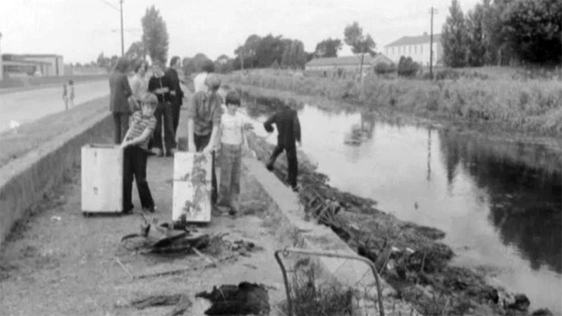 Grand Canal Clean Up at Inchicore, 1973