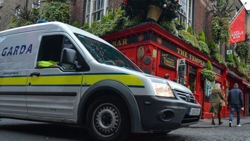 The tourist, a man in his 30s, was robbed in Temple Bar six hours after arriving in Ireland (file image)