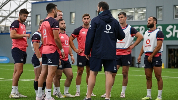 Ireland take on Italy in their opening warm-up game on Saturday