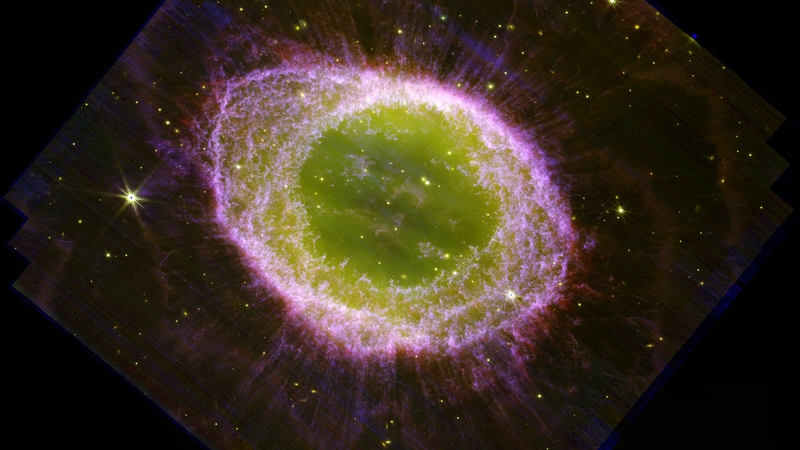 The James Webb Space Telescope captured the Ring Nebula in unprecedented detail this week