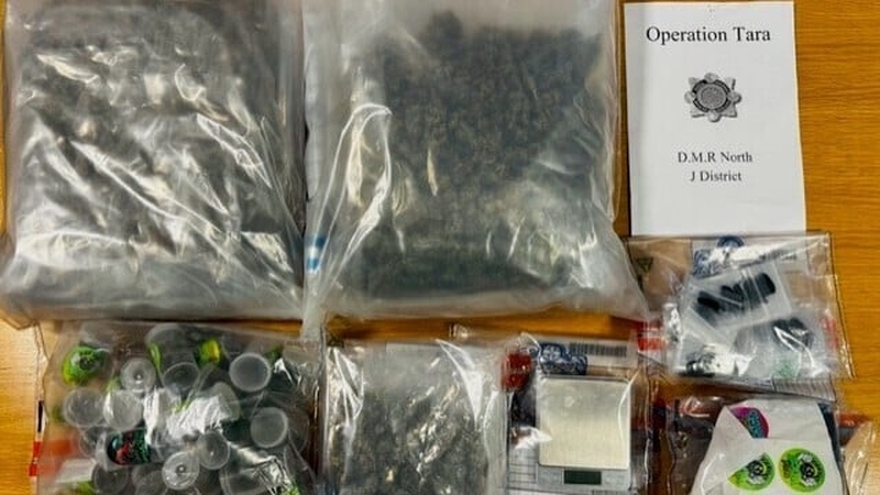 Drugs were seized during searches in Dublin