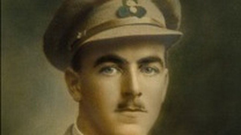 Second Lieutenant Edward Foran. Image courtesy of Michael Riordan