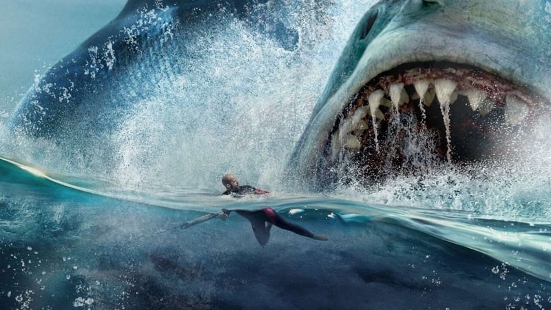 He's going to need a bigger boat - Jason Statham fights sharks The Meg 2