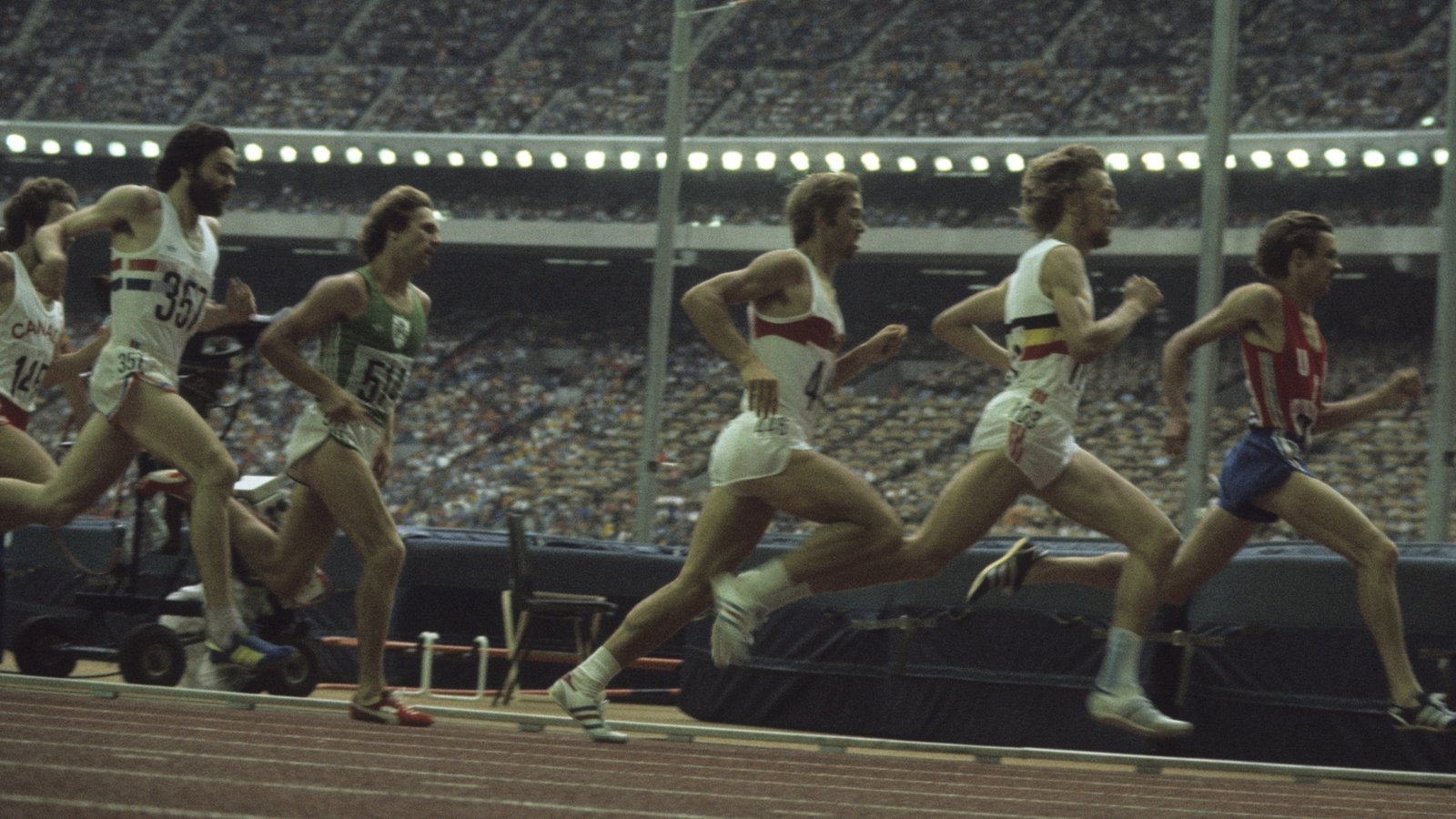 Eamonn Coghlan finished fourth in the 1976 Olympic 1500m final