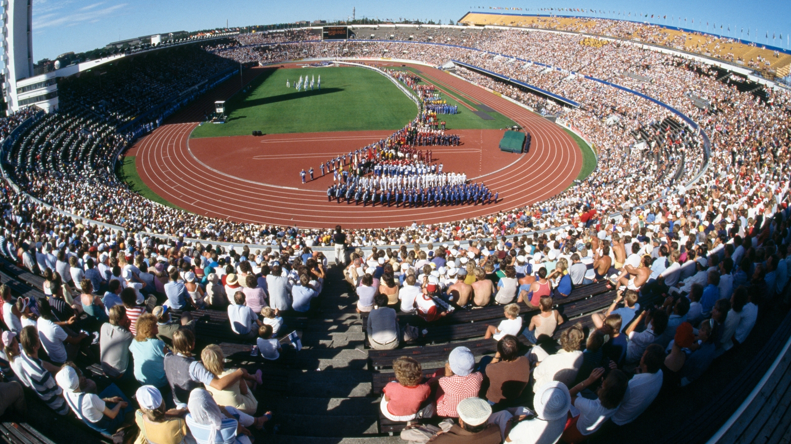 The opening ceremony in Helsinki