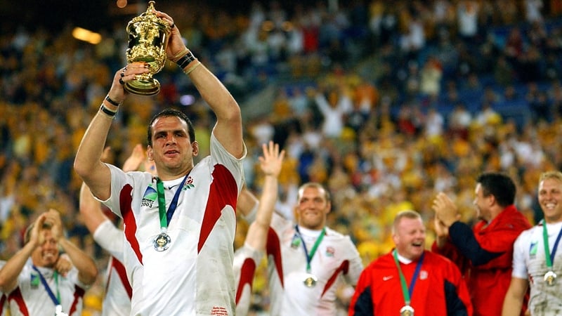 Martin Johnson was the winning captain for England in 2003
