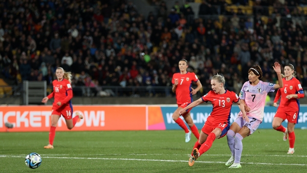 Hinata Miyazawa delivered a cool finish as the Japanese march on