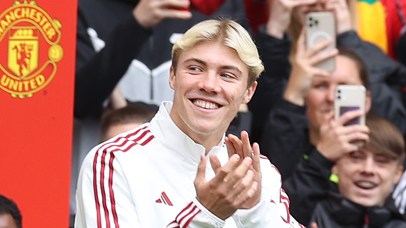 Rasmus Hojlund had been injured since arriving at Old Trafford