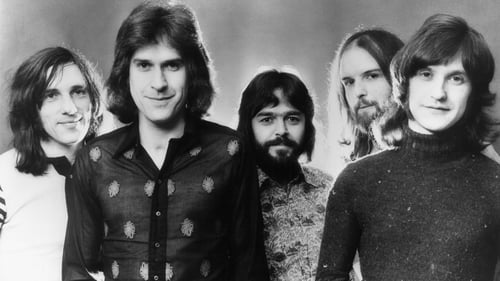 The Kinks in the 1970s - (L-R) Mick Avory, Ray Davies, John Dalton, John Gosling and Dave Davies