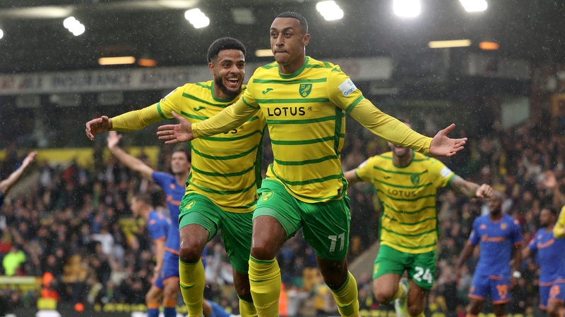 Adam Idah started off the season with a goal and compatriot Andrew Omobamidele was on hand to celebrate